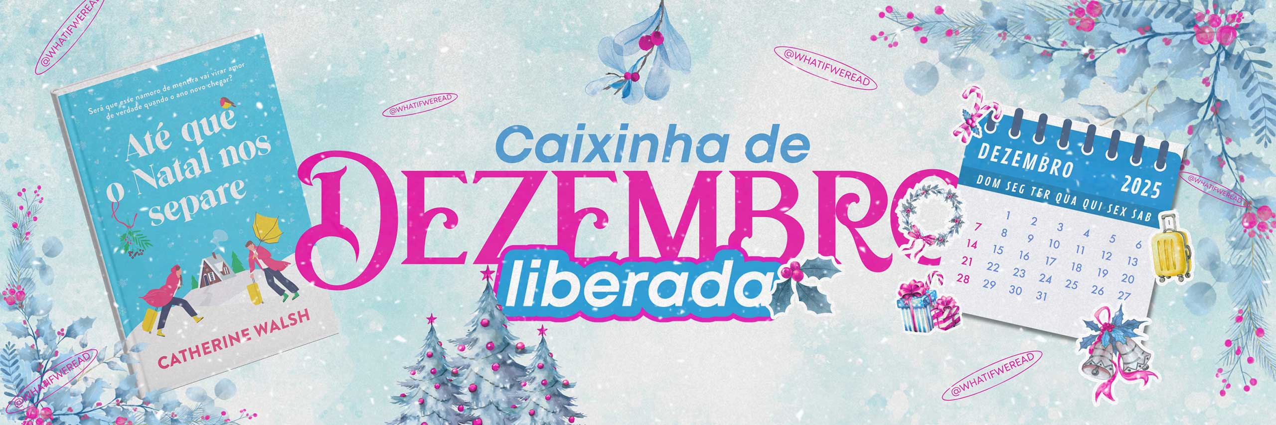 Até que o Natal nos Separe (Catherine Walsh) no Clube de Livros de Dezembro